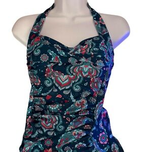 Floral Halter tankini
